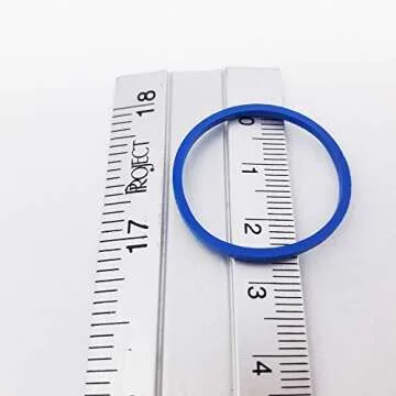200 Pcs 2.5cm 1" Small Rubber Bands Bulk Elastic Wide Money Rubber Bands Stationery Holder Thermostability Rubber Bands Strong Elastic Band Loop Office Supplies (Rubber-200p)
