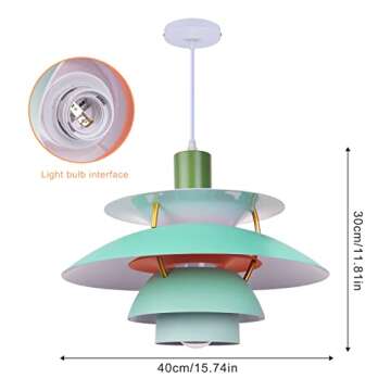 Stylish WalmHomie Nordic Pendant Light for Home Decor