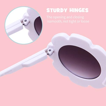 ADE WU Kids Sunglasses UV400 Protection Stylish for Toddlers