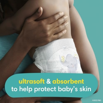 Pampers Swaddlers Newborn Diapers Size 0 Ultra Soft Leak-Proof