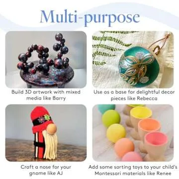 2" Wooden Balls for Crafts - Smooth Birch Balls