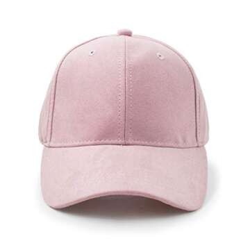 UltraKey Suede Baseball Cap - Adjustable & Stylish Cap