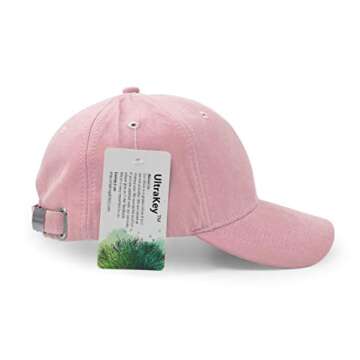 UltraKey Suede Baseball Cap - Adjustable & Stylish Cap