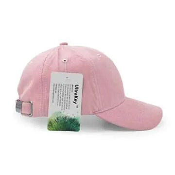 UltraKey Suede Baseball Cap - Adjustable & Stylish Cap