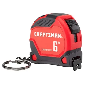 CRAFTSMAN Keychain Tape Measure Convenient Compact Tool