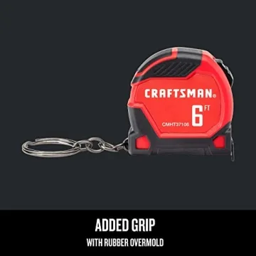 CRAFTSMAN Keychain Tape Measure Convenient Compact Tool