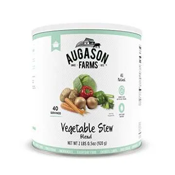 Augason Farms Vegetable Medley, Emergency Food Supply, 131 Servings