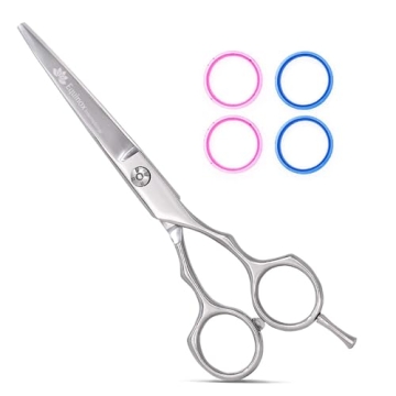 Equinox Barber & Salon Styling Series, Barber Hair Cutting Scissors/Shears, 6.0" Overall Length