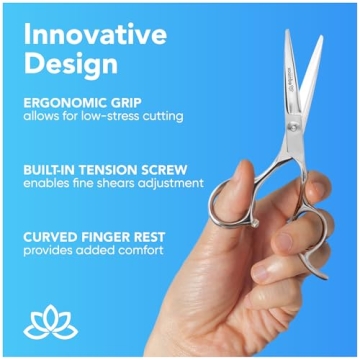 Equinox Salon Styling Series Hair Cutting Scissors 6.0 Inch