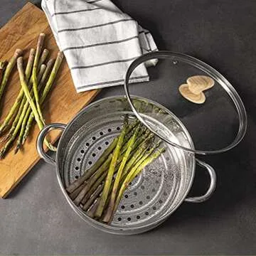 Kitchen Academy 17-Piece Granite Nonstick Cookware Set