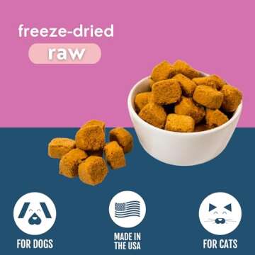 Wild-Caught Salmon Treats for Dogs & Cats - High Protein