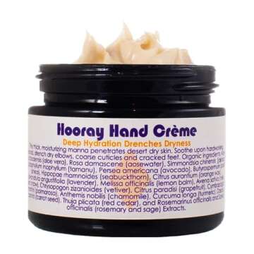 Organic Hooray Hand Crème - Vegan Clean Beauty Solution