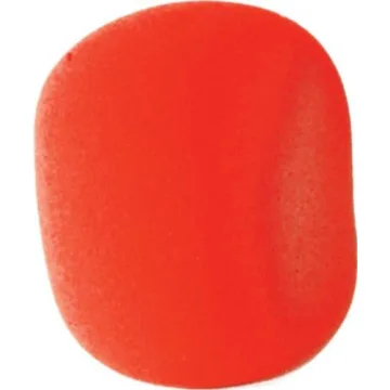 OnStage Red Foam Windscreen for Clearer Audio Performance