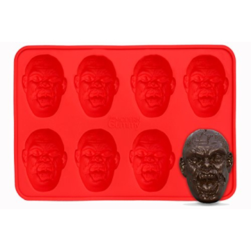 Zombie Head Candy Making Tray for Halloween Fun