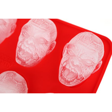Zombie Head Candy Making Tray for Halloween Fun