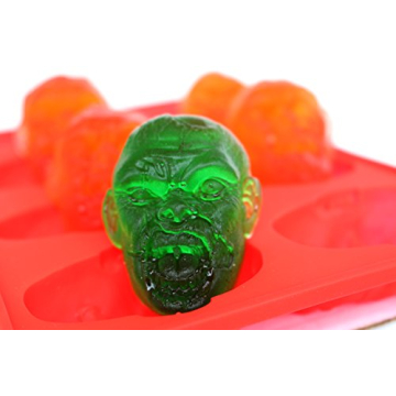 Zombie Head Candy Making Tray for Halloween Fun