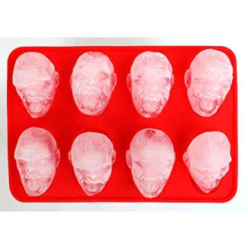 Zombie Head Candy Making Tray for Halloween Fun