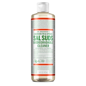 Dr. Bronner's Sal Suds Biodegradable All-Purpose Cleaner, Eco-Friendly & Concentrated