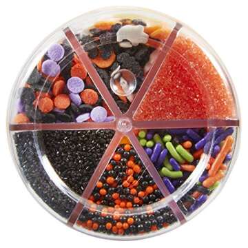 Halloween Sprinkle Mix - Fun Edible Decorations for Treats