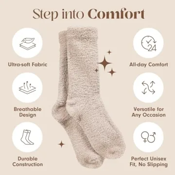 Ultra-Luxe Cloud Socks for Better Sleep Comfort