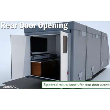 Durable GEARFLAG Class B RV Cover for All Weather