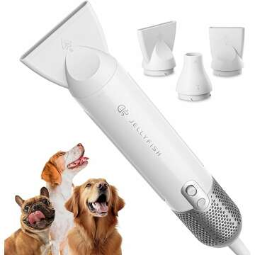 High Velocity Dog Hair Dryer for Pet Grooming