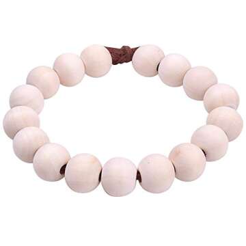 Shop BonaGrand 100pcs 14mm Round Wood Spacer Beads