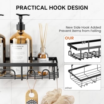 Deyhoc Shower Caddy Set, Rustproof Organizer for Home