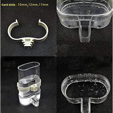 Hypeety Bird Feeder - Automatic 200ml Cup for Small Birds