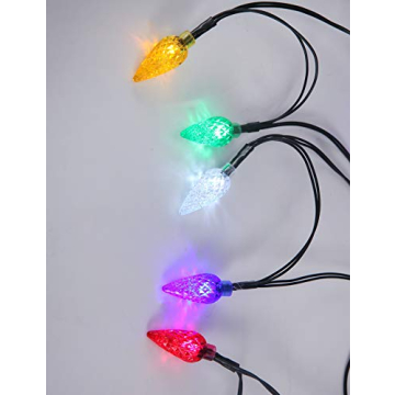 LED Christmas Light Phone Charger USB Cable 50 Inches