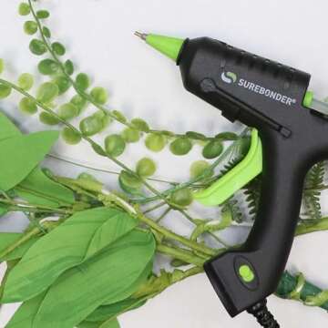 Surebonder H-195F Mini Glue Gun for Precision Crafting