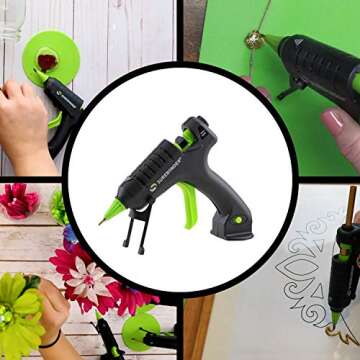 Surebonder H-195F Mini Glue Gun for Precision Crafting