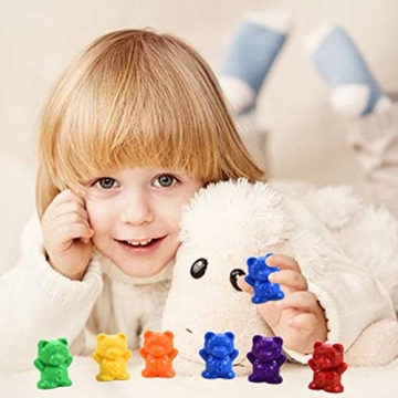 Timoo Colored Counting Bears - 60 PCS Learning Toys