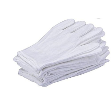 Soft Cotton Gloves for Coin and Jewelry Protection