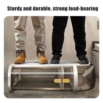 WEAFIEO Slimline Bathroom Storage Cabinet for Small Spaces