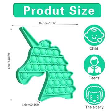 St. Patrick's Day Toy Sets Packs Stress Anxiety Relief Assortment Toys for Autistic ADHD HDD Kids Adults, Marble Mesh Squeeze Pop Tubes Sensory Toys Stocking Stuffers for Kids (AZ)