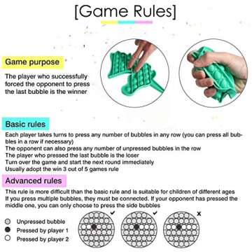 St. Patrick's Day Toy Sets Packs Stress Anxiety Relief Assortment Toys for Autistic ADHD HDD Kids Adults, Marble Mesh Squeeze Pop Tubes Sensory Toys Stocking Stuffers for Kids (AZ)