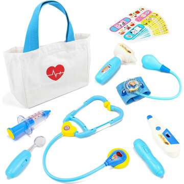 Doctor Kit for Kids - 18 Piece Medical Playset