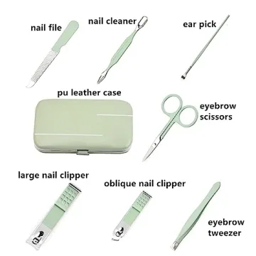 Elegant Manicure Set for Men and Women - Travel Friendly