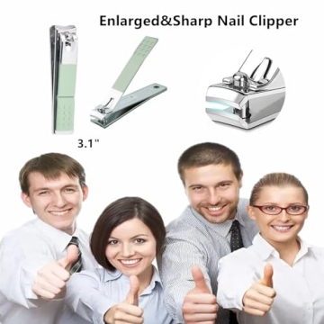 Elegant Manicure Set for Men and Women - Travel Friendly