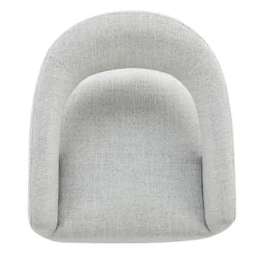 Chic KISLOT Upholstered Dining Chairs with Casters