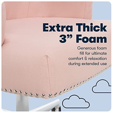 Serta Leighton Memory Foam Desk Chair - Elegant Comfort