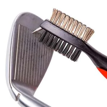 Premium Golf Club Brush Set with Divot Tool for Golfers