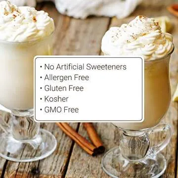 Monin - Gourmet White Chocolate Sauce, Creamy and Buttery, Great for Desserts, Coffee, and Snacks, Gluten-Free, Non-GMO (12 Ounce)