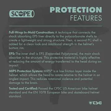 TSG Scope MIPS Helmet | Lightweight & Safe Bike Gear