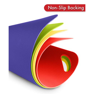 Dexas Grippmat Cutting Board Set Non-Slip BPA Free