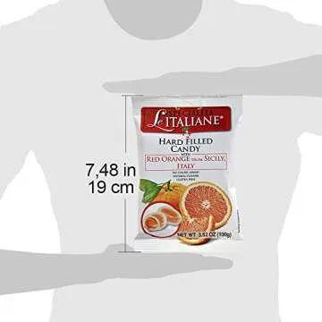 Serra Le Italiane - Italian Hard Candy Filled with Red Orange