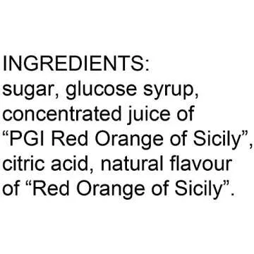 Serra Le Italiane - Italian Hard Candy Filled with Red Orange