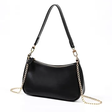 Stylish VODIU Clutch Tote Handbag with Removable Straps