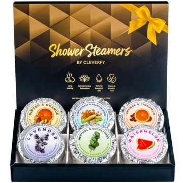 Aromatherapy Shower Steamers for Men - Relax & Refresh
